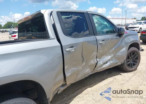 2024 Chevrolet Silverado 1500 4Wd Short Bed Rst из США, поврежденный, VIN 3GCUDEE8XRG404496